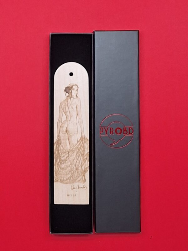 Marque-page Kim Nelson dessinée par Ana Mirales