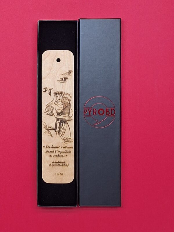 Marque-page Le nageur solitaire par Olivier Grenson