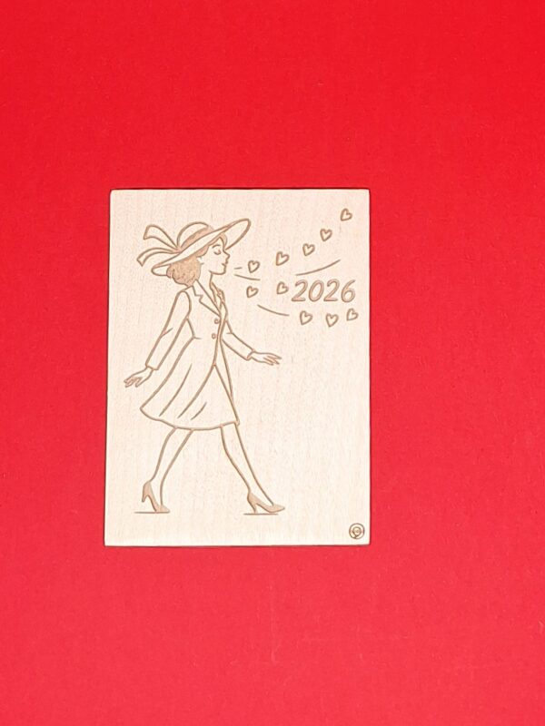 Carte de vœux 2026 classique