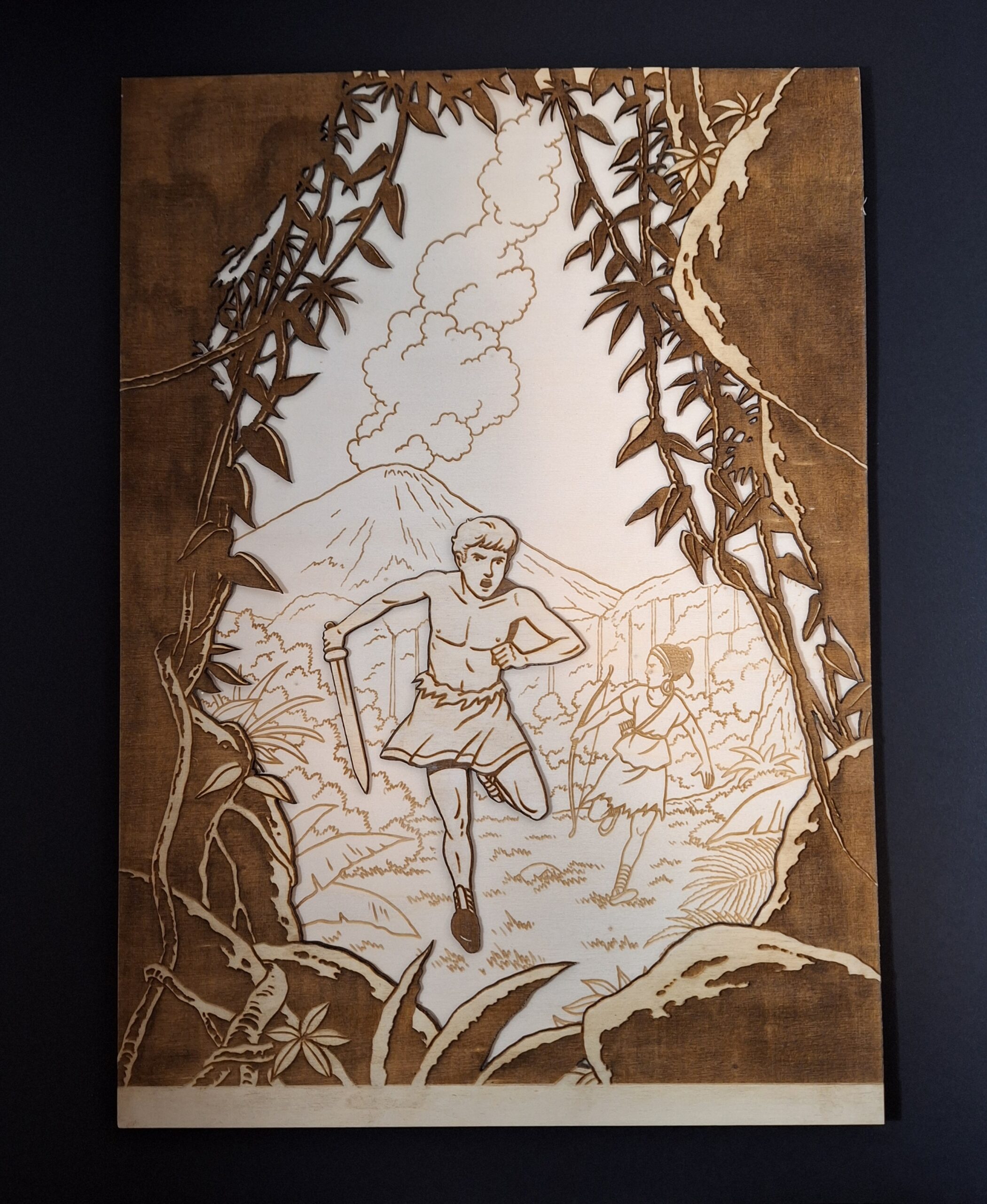 Alix d&rsquo;après le dessin de couverture spéciale de l&rsquo;album « Le royaume interdit ».